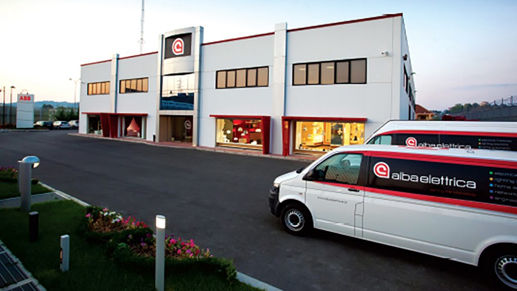 New Brand Identity for the biggest electrical supplier Albaelettrica designed by Vatra