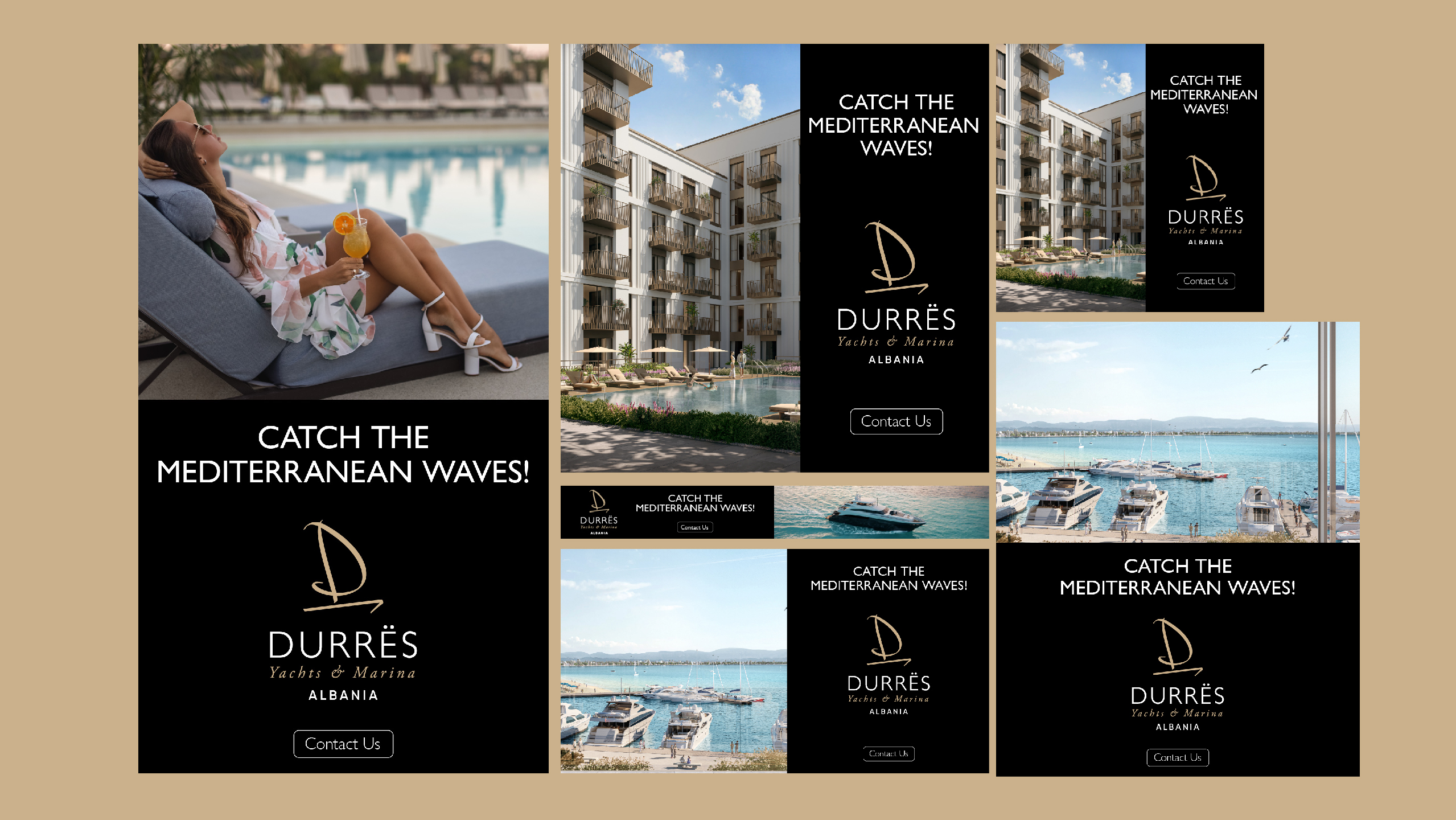 durres yachts marina social media ads